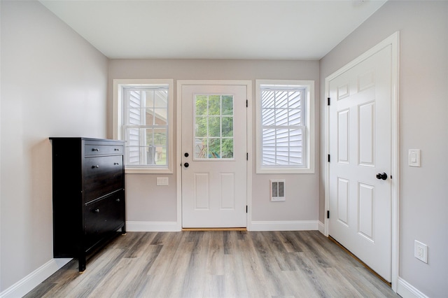 14 Flower Hill Rd, Poughkeepsie, NY 12603 - doorway to outside featuring light wood-type flooring and plenty of natural light