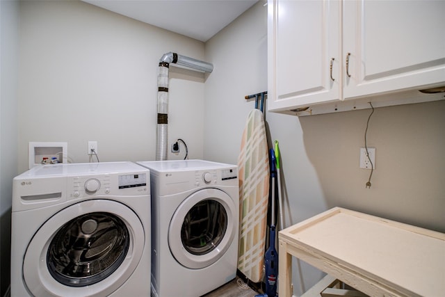 14 Flower Hill Rd, Poughkeepsie, NY 12603 - laundry area with washing machine and dryer and cabinet space