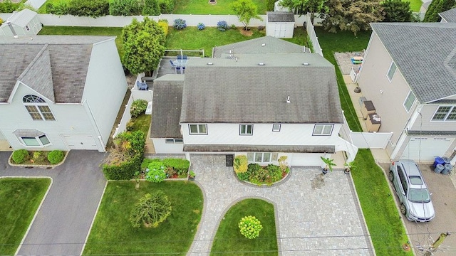 11 Sunrise St, Plainview, NY 11803 - aerial view of property and surrounding area