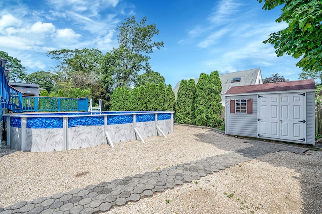 43 Ranch Dr, Shirley, NY 11967 - swimming pool with a storage shed