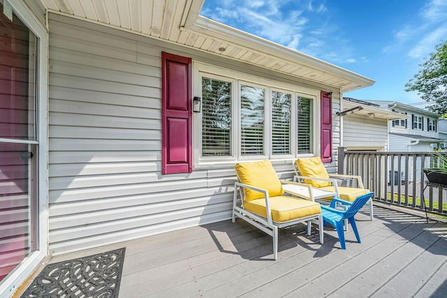 43 Ranch Dr, Shirley, NY 11967 - view of deck