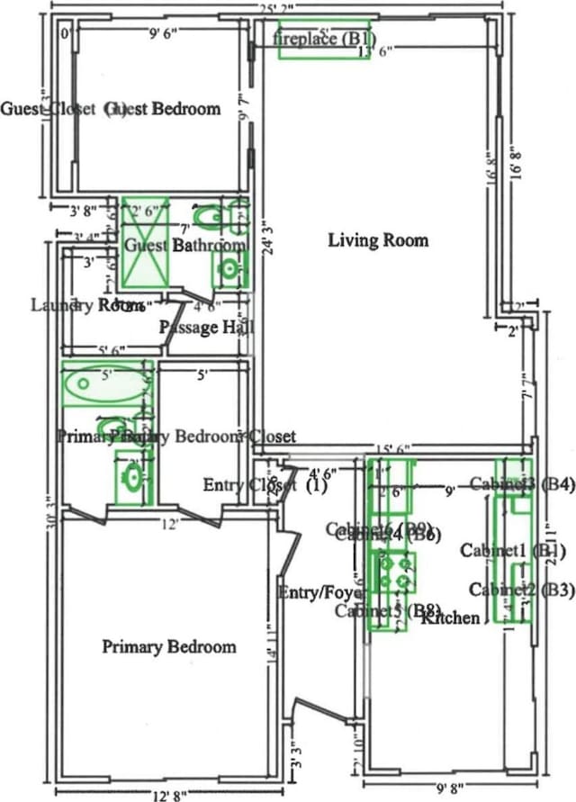 1 Stanford Ct Unit 1, Wantagh, NY 11793 - view of home floor plan
