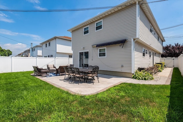 160-46 84th St, Howard Beach, NY 11414 - back of house with a patio and a fenced backyard