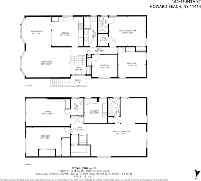 160-46 84th St, Howard Beach, NY 11414 - view of home floor plan
