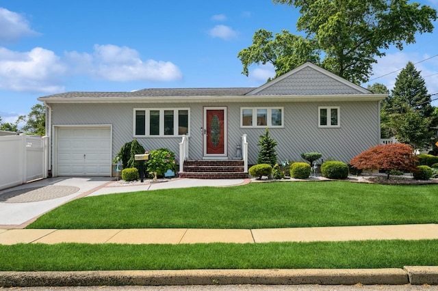 3300 Walters Ave, Wantagh, NY 11793 - ranch-style house featuring a garage and driveway