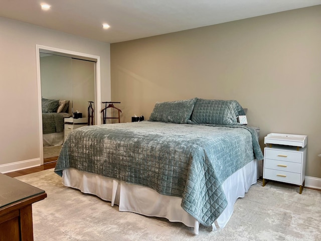27 W Ave, Putnam Valley, NY 10579 - bedroom featuring a closet and recessed lighting