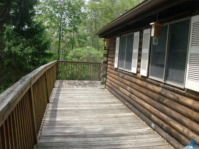 1460 Old Rte 17, Roscoe, NY 12776 - view of deck