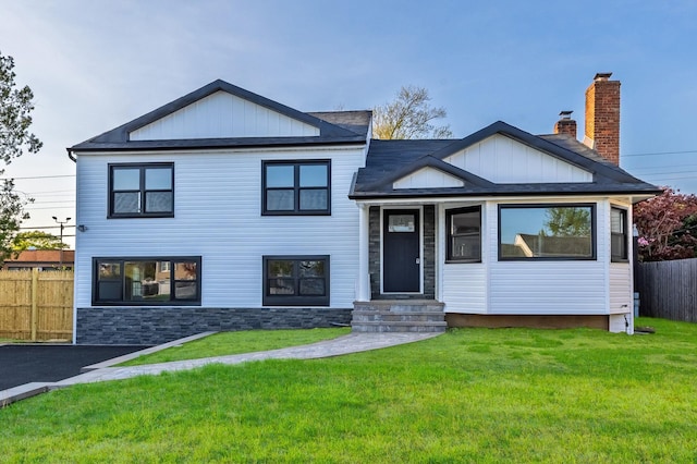 38 Bradford Ln, Bethpage, NY 11714 - view of front of home with board and batten siding