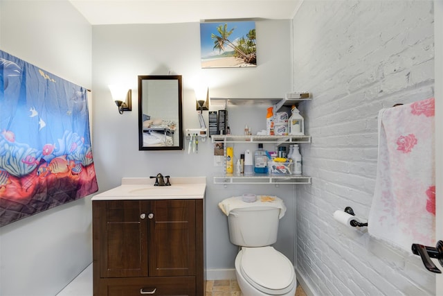 110 Pine Ave, Ossining, NY 10562 - bathroom featuring vanity and toilet