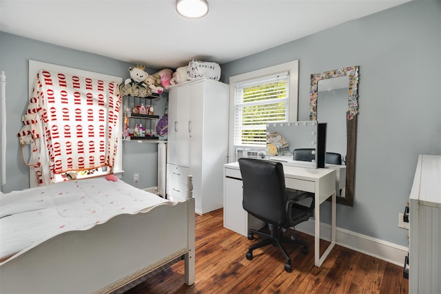 110 Pine Ave, Ossining, NY 10562 - bedroom featuring wood finished floors and a desk