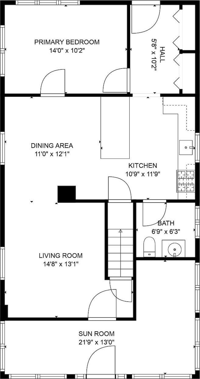 110 Pine Ave, Ossining, NY 10562 - view of home floor plan