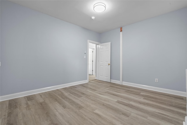 123 Elm St, Yonkers, NY 10701 - spare room featuring light wood-type flooring and baseboards
