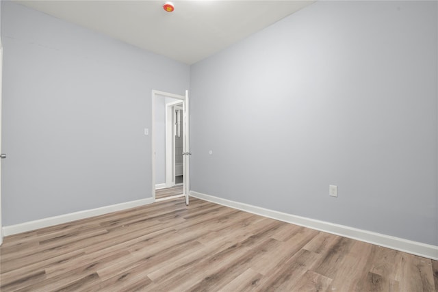 123 Elm St, Yonkers, NY 10701 - spare room featuring light wood-type flooring and baseboards