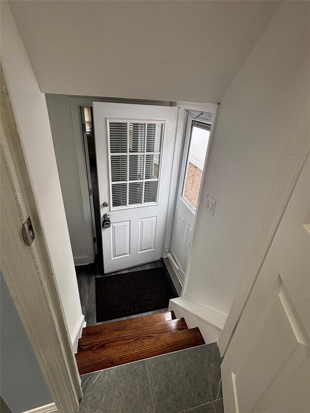 868 Oliver Ave, Westbury, NY 11590 - stairs featuring baseboards