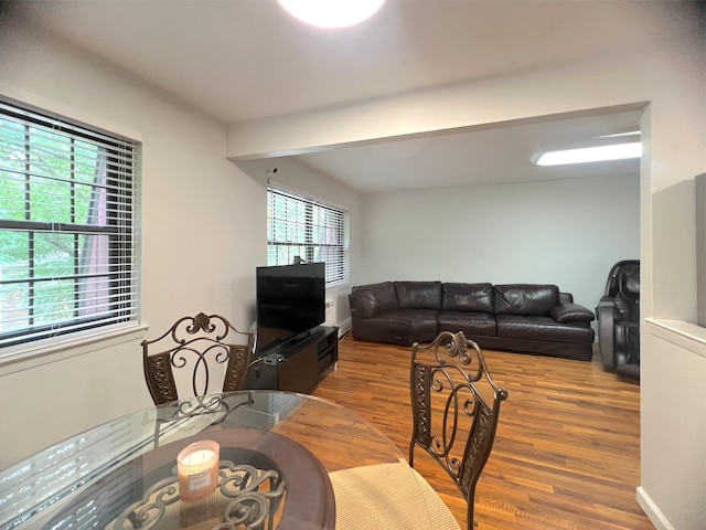 22035 67th Ave Unit C, Bayside, NY 11364 - living area with wood finished floors