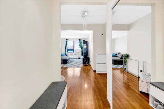 2615 Homecrest Ave Unit 1D, Brooklyn, NY 11235 - hallway featuring light wood-style floors