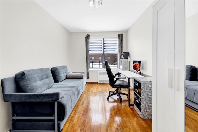 2615 Homecrest Ave Unit 1D, Brooklyn, NY 11235 - office space with radiator and light wood-type flooring