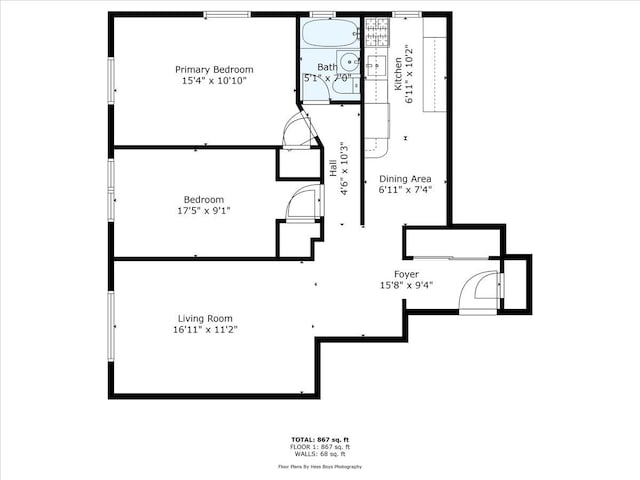 2615 Homecrest Ave Unit 1D, Brooklyn, NY 11235 - view of home floor plan