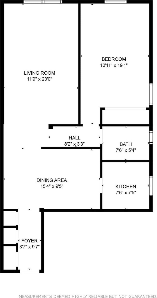 84-01 Main St Unit 410, Briarwood, NY 11435 - view of property floor plan