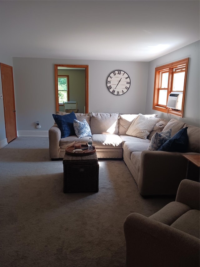 1427 Rte 44 55, Clintondale, NY 12515 - living room featuring carpet floors and cooling unit