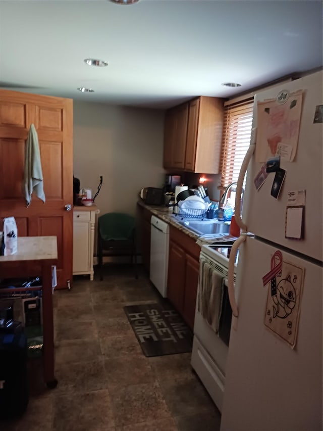 1427 Rte 44 55, Clintondale, NY 12515 - kitchen with white appliances and light countertops