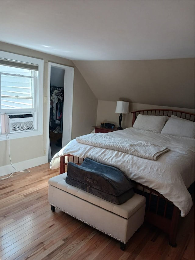 1427 Rte 44 55, Clintondale, NY 12515 - bedroom featuring light wood finished floors, lofted ceiling, and a closet