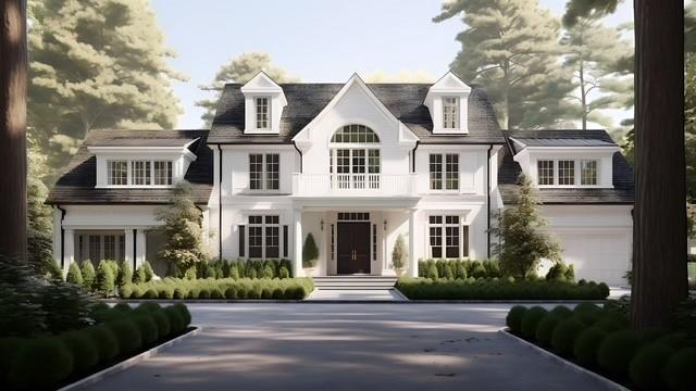 32-5 Orchard Dr, Armonk, NY 10504 - view of front facade featuring a balcony