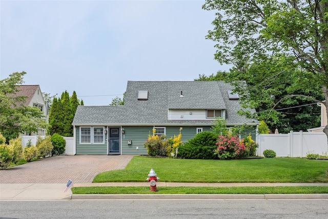 59 Acre Ln, Hicksville, NY 11801 - view of front of property with roof with shingles and decorative driveway