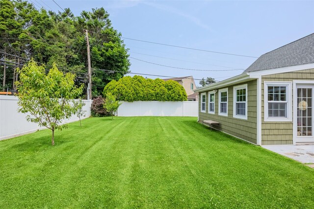 59 Acre Ln, Hicksville, NY 11801 - view of fenced backyard