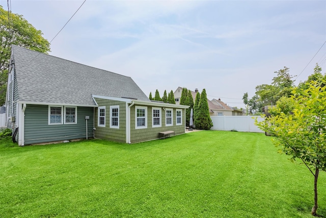 59 Acre Ln, Hicksville, NY 11801 - back of property featuring a shingled roof