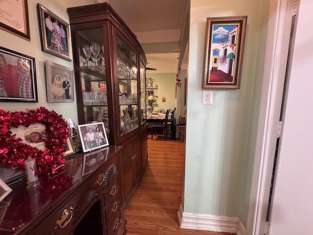3545 81st St Unit C2, Jackson Heights, NY 11372 - corridor featuring wood finished floors