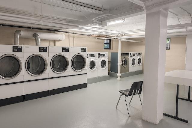3545 81st St Unit C2, Jackson Heights, NY 11372 - community laundry with independent washer and dryer
