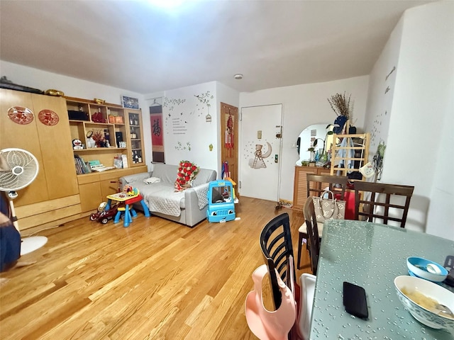 138-70 Elder Ave Unit 3A, Flushing, NY 11355 - dining area with wood finished floors