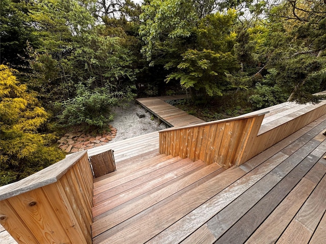 487 Tarpon Walk, Fire Island Pines, NY 11782 - view of deck