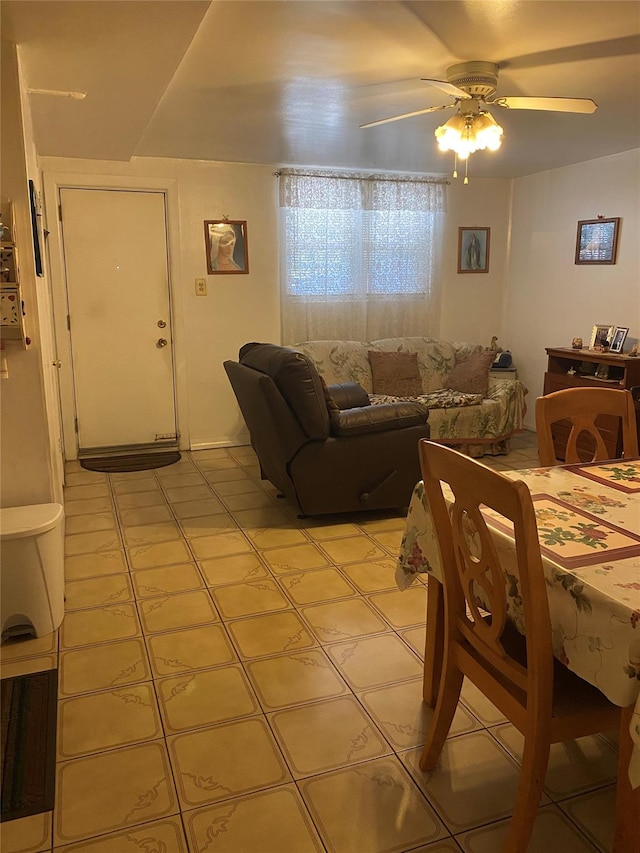 2896 Coddington Ave, Bronx, NY 10461 - dining area with a ceiling fan
