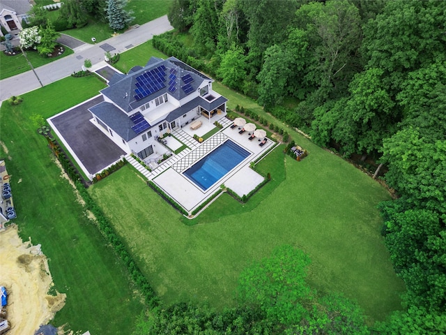 2 Maple Way, Woodbury, NY 11797 - view of subject property with a pool
