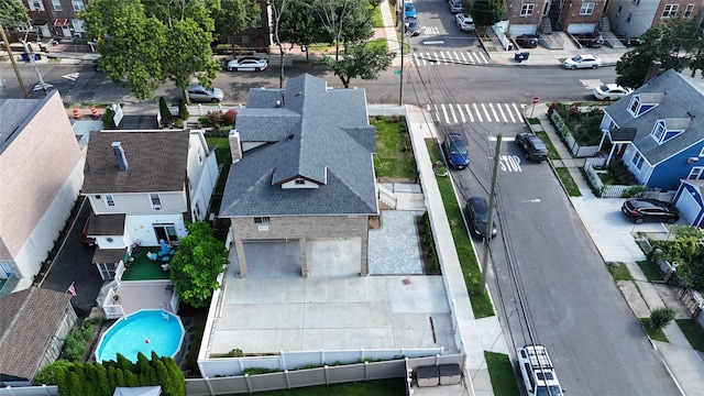 1604 Robertson Pl, Bronx, NY 10465 - aerial perspective of suburban area