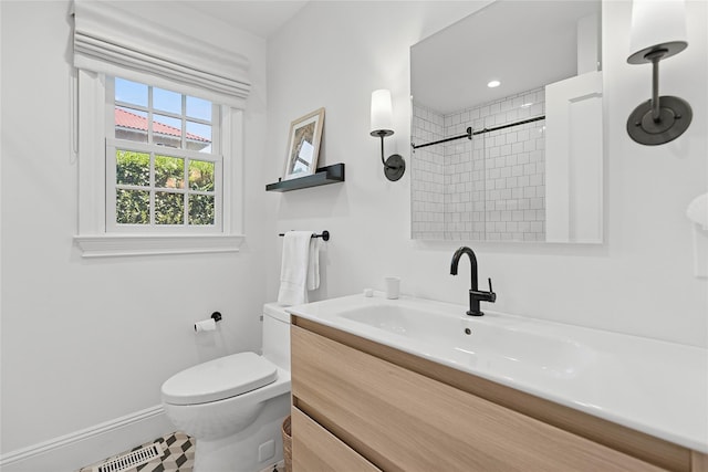 63 Armande St, Southampton, NY 11968 - bathroom featuring vanity and a shower