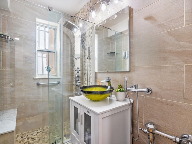 800 Grand Concourse Unit 2Js, Bronx, NY 10451 - full bath with a shower stall and vanity