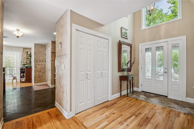 150 Hortontown Rd, Carmel, NY 10512 - foyer entrance featuring wood finished floors and baseboards