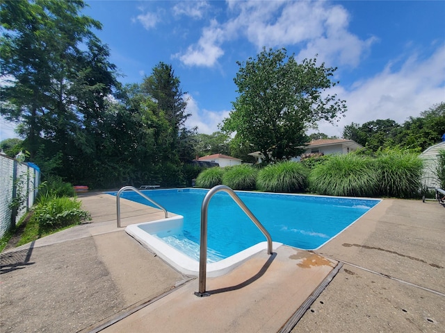1336 Coates Ave, Holbrook, NY 11741 - outdoor pool featuring a patio