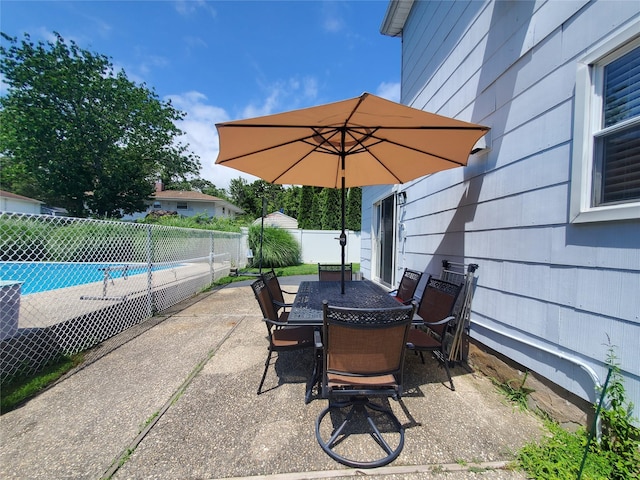 1336 Coates Ave, Holbrook, NY 11741 - fenced backyard featuring outdoor dining area and a patio area