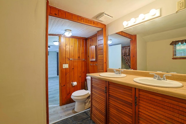 58 Wawayanda Ave, Middletown, NY 10940 - full bathroom featuring toilet and double vanity