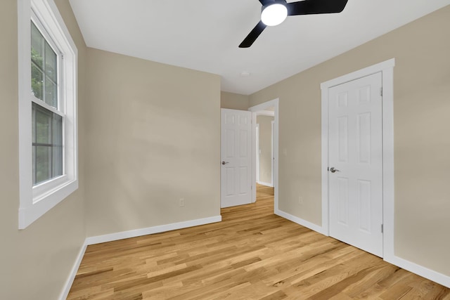 30 Wilson St, Middletown, NY 10940 - unfurnished bedroom featuring wood finished floors and ceiling fan