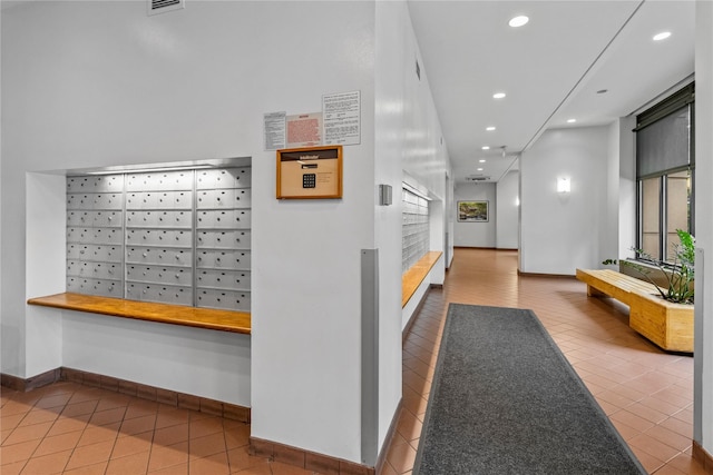 301 W 110th St Unit 2V, New York Manhattan, NY 10026 - view of community featuring recessed lighting and mail area