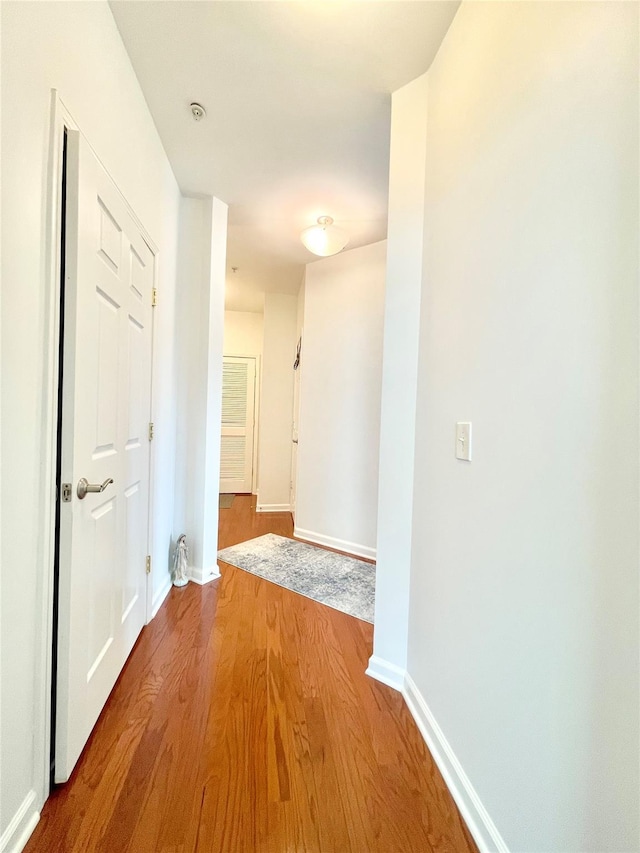 936 Tower Ridge Cir, Middletown, NY 10941 - corridor with wood finished floors and baseboards