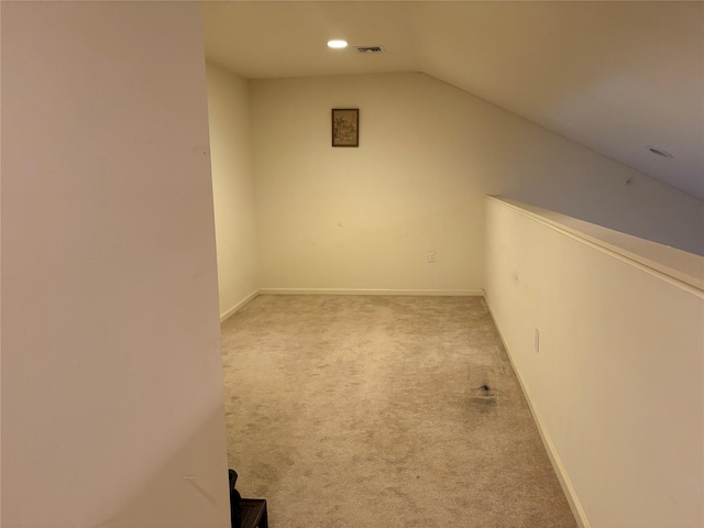 132 Weatherby Ln Unit 132, Central Islip, NY 11722 - additional living space with carpet floors, lofted ceiling, and recessed lighting