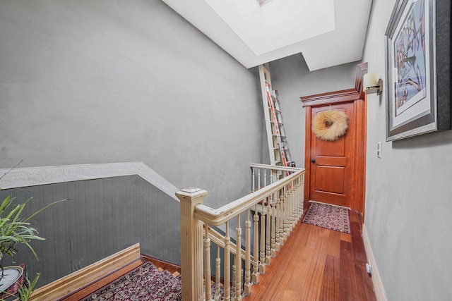 65 Granite St, Brooklyn, NY 11207 - corridor with an upstairs landing and wood finished floors