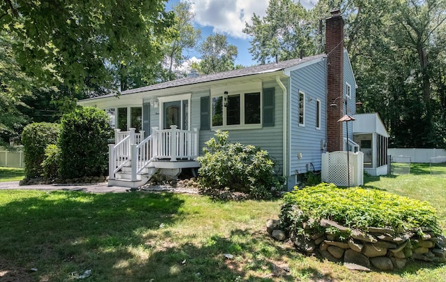 3 N Jackson Rd, Poughkeepsie, NY 12603 - view of front of house featuring a chimney