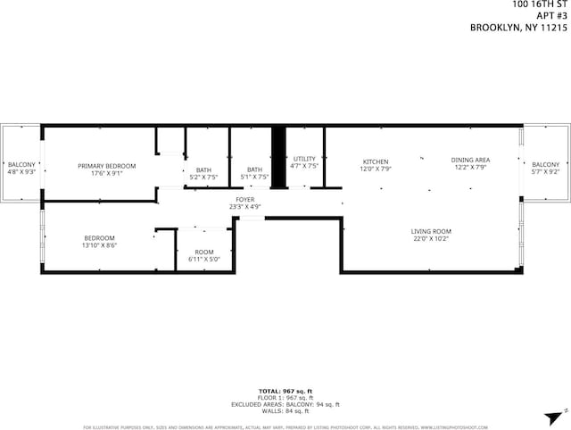 100 16th St Unit 3Fl, Brooklyn, NY 11215 - photo 22
